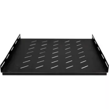 DSIT DS-FH120 Σταθερό ράφι rack για ντουλάπια διακομιστών βάθους 1200mm, φόρτιση 30kg, 1U, Μαύρο