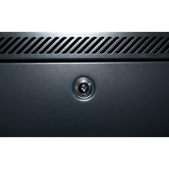 DSIT Mini ντουλάπι διακομιστή 15U με διάτρητη μπροστινή πόρτα 600x600x860 mm (DS6615PP-MINI)