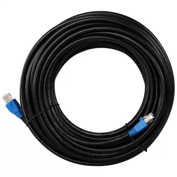 DSIT DANICOM Καλώδιο CAT6 Outdoor UTP – 75 m, Μαύρο, 100% Χαλκός, ανθεκτικό στην UV, 23 AWG, Καλώδιο Ethernet χύδην (DC-OUT-60-750)