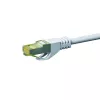DSIT Cat.7 S/FTP PiMF RJ45 καλώδιο δικτύου patch, 0,50 m, λευκό