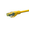 DSIT Cat.7 S/FTP PiMF RJ45 καλώδιο δικτύου, κίτρινο, 1,5 m
