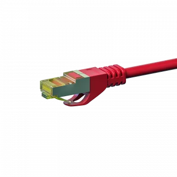 DSIT RJ45 καλώδιο δικτύου S/FTP (PiMF) Cat.7, κόκκινο, 5m (DC-75-050)