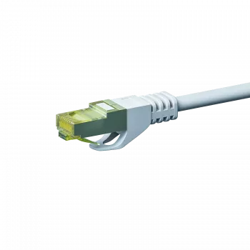 DSIT RJ45 καλώδιο δικτύου S/FTP PiMF με CAT 7 καλώδιο λευκό - 1m