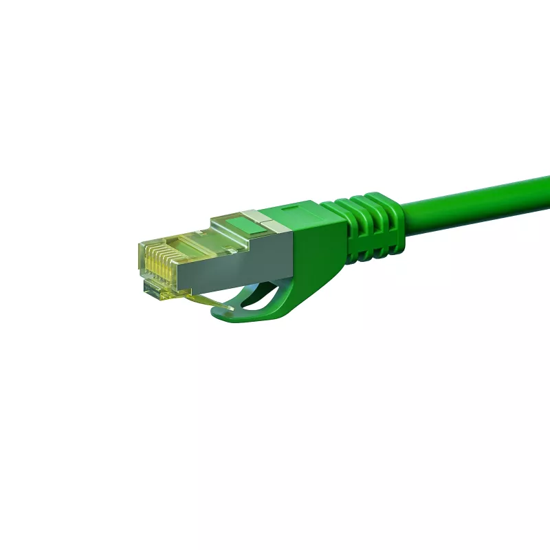 DSIT Cat.7 S/FTP (PiMF) RJ45 καλώδιο δικτύου, πράσινο, 20 m