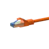 DSIT CAT 6a καλώδιο δικτύου LSOH - S/FTP - 2 μέτρα - πορτοκαλί (DC-6A6-020)