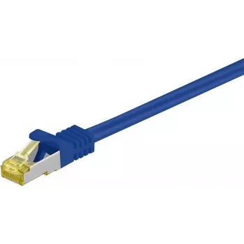 DSIT Cat.7 S/FTP PiMF RJ45 καλώδιο δικτύου, 2m, μπλε, 10 Gbps, 600 MHz