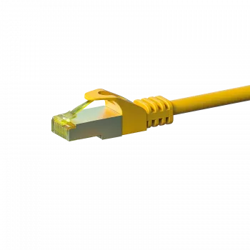 DSIT Cat.7 S/FTP καλώδιο δικτύου RJ45 βύσμα αρσενικό σε RJ45 βύσμα αρσενικό, 5 m, κίτρινο