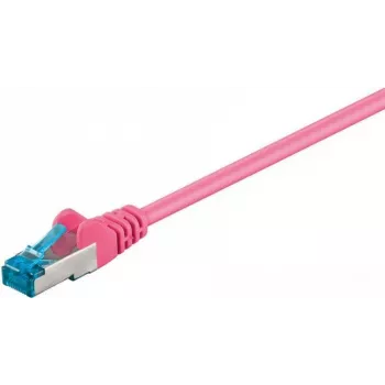 DSIT CAT 6a S/FTP LSOH Καλώδιο Patch, 1m, Ροζ