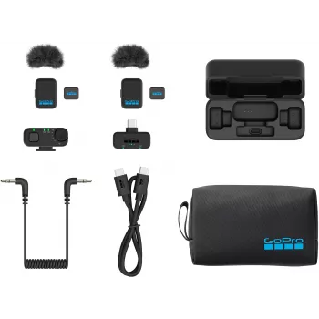 GoPro Ασύρματο Μικρόφωνο Πλήρες Σετ, EU (AWMIC-010-EU)