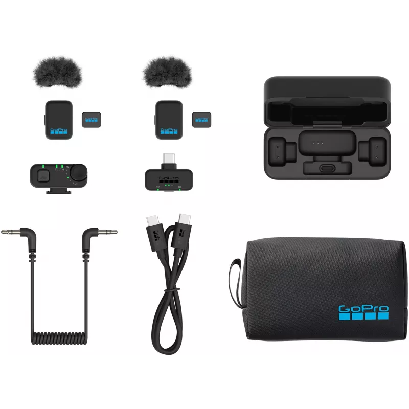 GoPro Ασύρματο Μικρόφωνο Πλήρες Σετ, EU (AWMIC-010-EU)