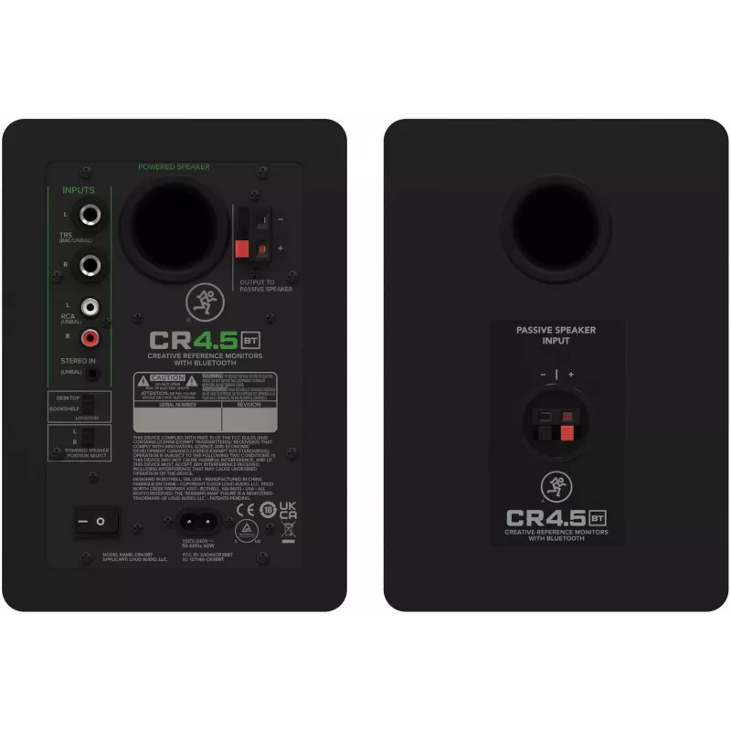 Mackie CR4.5BT Ενεργά 2-Way Πολυμέσα Ηχεία με Bluetooth (Ζεύγος)