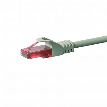 DSIT CAT6 U/UTP καλώδιο δικτύου patch, 10m, γκρι, 100% χαλκός (DC-61-100)