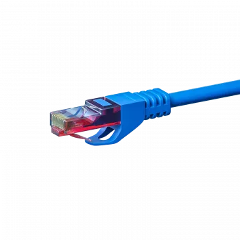DSIT CAT6 καλώδιο δικτύου 100% χαλκός - U/UTP - 10 μέτρα - μπλε (DC-64-100)