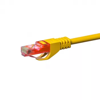 DSIT DC-67-100 CAT6 U/UTP καλώδιο δικτύου, 10 m, κίτρινο, 100 % χαλκός