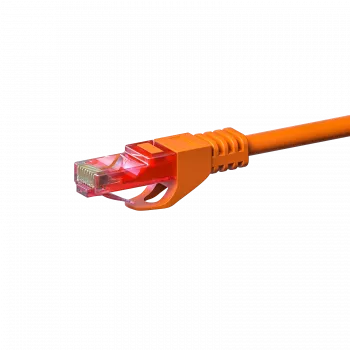 DSIT CAT6 καλώδιο δικτύου Ethernet patch 100% χαλκός U/UTP 15m πορτοκαλί