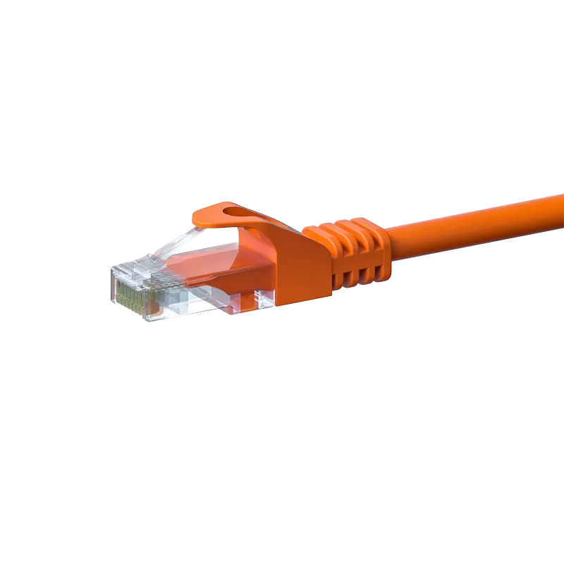 DSIT CAT5e U/UTP Καλώδιο δικτύου Patch, 15 m, Πορτοκαλί, 100% Χαλκός (DC-56-150)