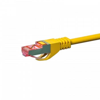 DSIT CAT 6 S/FTP LSOH Καλώδιο Patch, 0,5 m, Κίτρινο