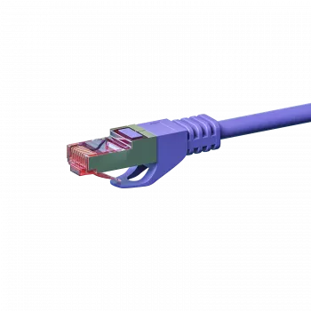 DSIT CAT 6 Καλώδιο δικτύου LSOH - S/FTP - 10 m - Βιολετί (DC-S68-100)