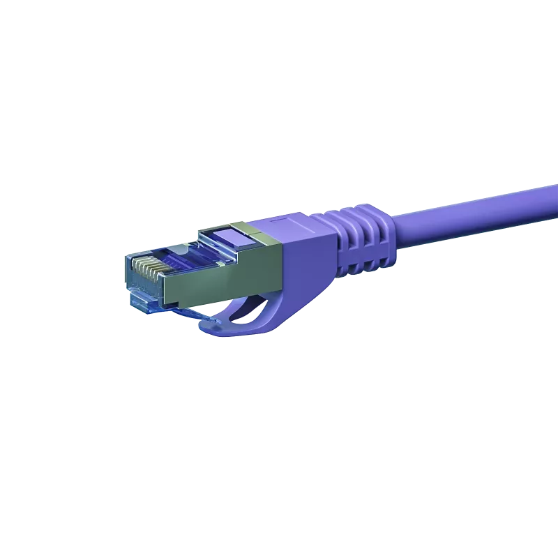 DSIT CAT 6a S/FTP LSOH καλώδιο δικτύου, 30 m, μωβ