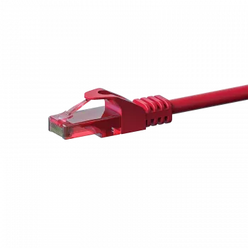 DSIT CAT6 καλώδιο δικτύου patch U/UTP 0,50 m κόκκινο 100% χαλκός (DC-65-005)