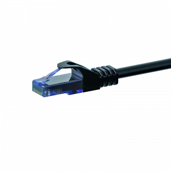 DSIT CAT6a Καλώδιο Δικτύου 100% Χαλκός - U/UTP - 10 Μέτρα - Μαύρο (DC-U6A0-100)