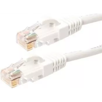 DSIT CAT6 U/UTP Καλώδιο Δικτύου Patch, 3m, Λευκό, 100% Χαλκός (DC-62-030)