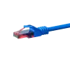 DSIT CAT6 Ethernet Patch Καλώδιο 100% Χαλκός U/UTP 20 m Μπλε (DC-64-200)