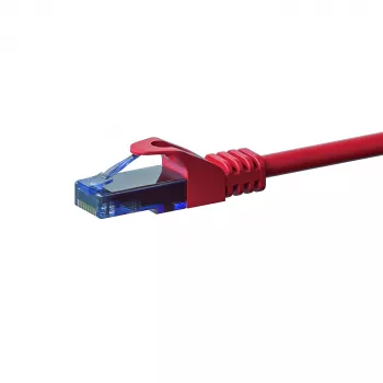 DSIT CAT6a U/UTP 100% Χαλκός Patch Καλώδιο, 20 m, Κόκκινο, RJ45 Βύσμα σε Βύσμα, 10 Gbit/s, 500 MHz