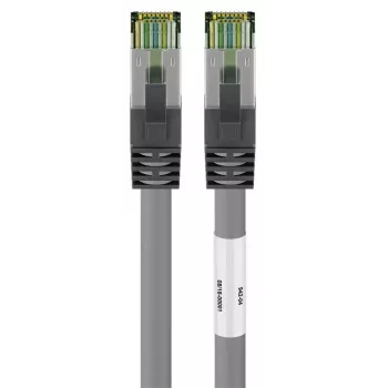 DSIT CAT 8 S/FTP PiMF Καλώδιο Δικτύου Patch RJ45 γκρι 3m