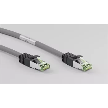 DSIT CAT 8 S/FTP PiMF Καλώδιο Δικτύου Patch RJ45 γκρι 3m