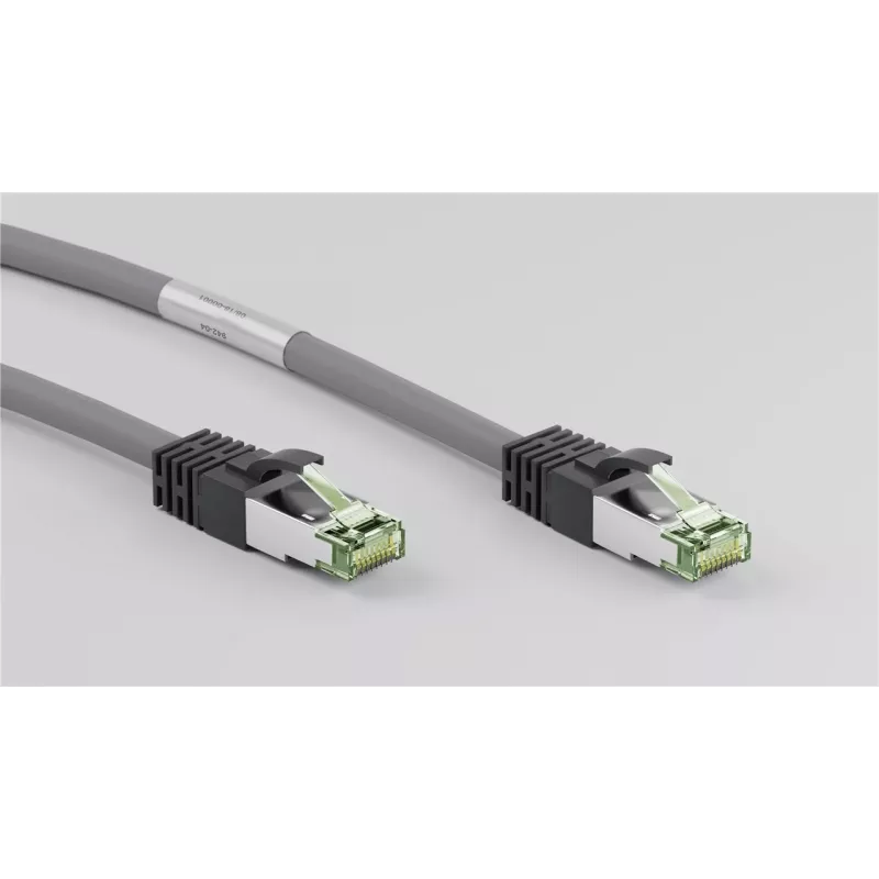 DSIT CAT 8 S/FTP PiMF Καλώδιο Δικτύου Patch RJ45 γκρι 3m