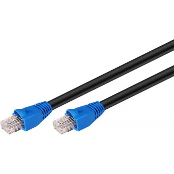DSIT DANICOM CAT6 Εξωτερικό Καλώδιο UTP 15m μαύρο RJ45