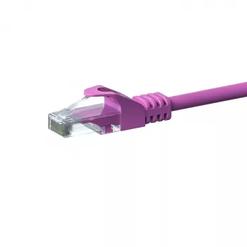 DSIT CAT 6 Καλώδιο Δικτύου U/UTP - 15 Μέτρα - ροζ - CCA (DC-C69-150)