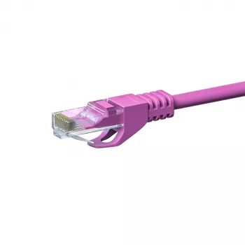 DSIT CAT 6 Καλώδιο Δικτύου U/UTP - 15 Μέτρα - ροζ - CCA (DC-C69-150)