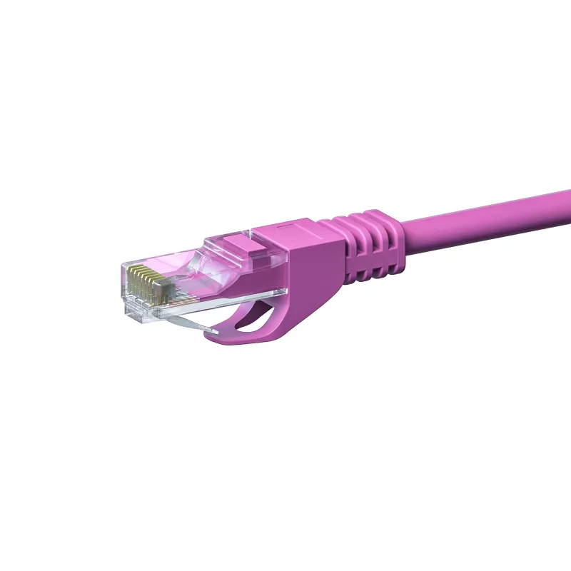DSIT CAT 6 Καλώδιο Δικτύου U/UTP - 15 Μέτρα - ροζ - CCA (DC-C69-150)