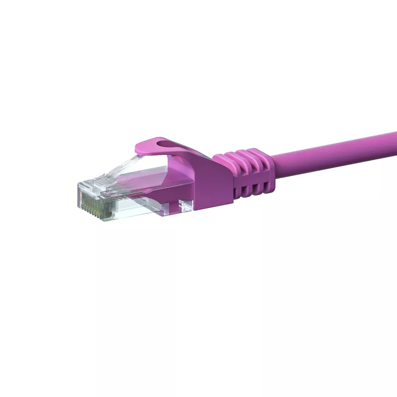 DSIT CAT 6 Καλώδιο Δικτύου U/UTP - 15 Μέτρα - ροζ - CCA (DC-C69-150)