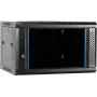 DSIT DS6604 4U επιτοίχια θήκη server με γυάλινη πόρτα, 600x600x280 mm, μαύρο
