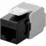 DS-IT CAT6a UTP σύνδεσμος δικτύου Keystone - χωρίς εργαλεία - μαύρο (DS-KC-UTP6A-TL-1)