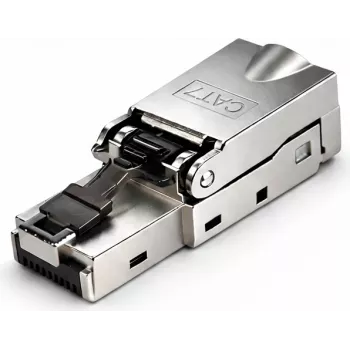 DSIT S/FTP CAT7 βύσμα RJ45 χωρίς εργαλεία για καλώδιο λεπτών συρμάτων