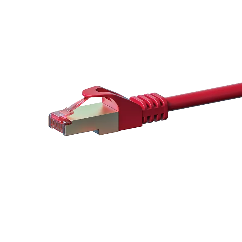 DSIT CAT 6 καλώδιο δικτύου LSOH - S/FTP - 0,50 μέτρα - κόκκινο