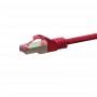 DSIT Cat 6 S/FTP LSOH Καλώδιο Ethernet Patch, 1m, Κόκκινο