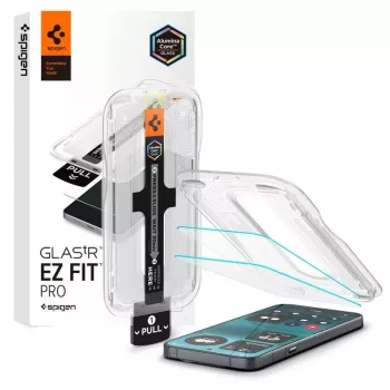 Spigen Glas.tR EZ Fit Pro AC HD Μεμβράνη Προστασίας Οθόνης Συσκευασία 2 τεμ. για Nothing Phone 4a Pro - Διάφανη, σκληρυμένο γυαλί