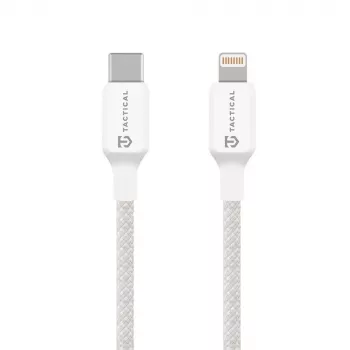 Tactical Stitch Thread Καλώδιο USB-C σε Lightning, Λευκό
