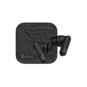 Tactical StrikePods Bahna CrudeOil True Wireless ANC Ακουστικά με Λειτουργία Low-Latency, IPX5, 35h Μπαταρία, Bluetooth 5.3, Χειρισμός Αφής, USB-C