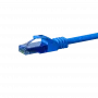 DSIT CAT6a U/UTP 100% Χαλκός Patch Καλώδιο - 20m, Μπλε, 10GbE, 500MHz
