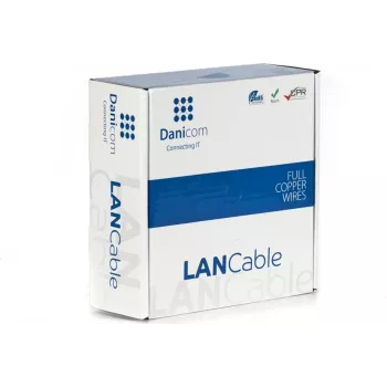 DSIT DANICOM CAT6 UTP 50m Καλώδιο Συμπαγούς Αγωγού LSZH (Dca)