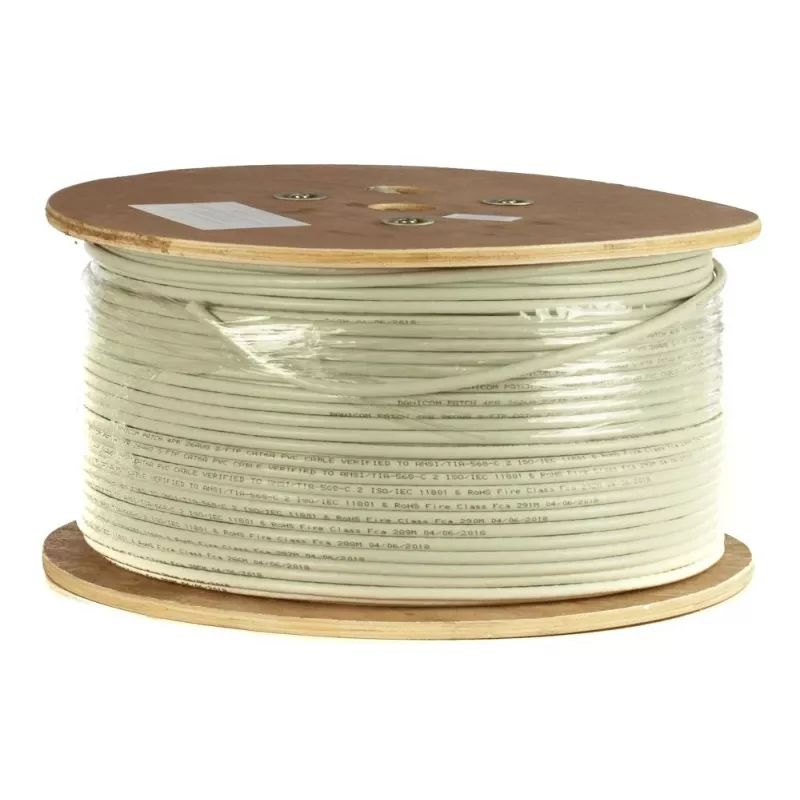 DSIT DANICOM CAT6A 100% Χαλκός U/UTP 305m Solid Core Καλώδιο - LSZH (Cca) (DC-UTP6A-305S-CCA)