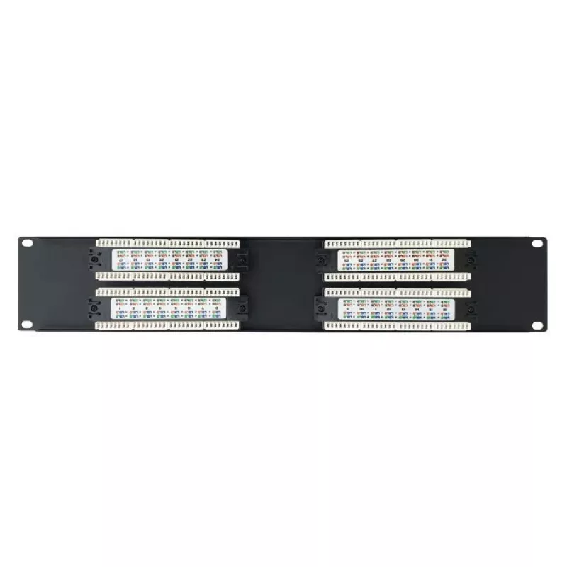 DSIT 19 ιντσών Cat6 UTP Patchpanel 32 Θυρών 2U Μαύρο