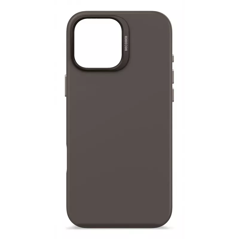 DECODED Αντιβακτηριδιακή Θήκη Σιλικόνης για iPhone 16 Pro Max MagSafe Μαύρο
