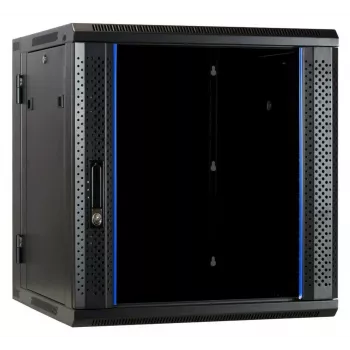 DSIT DS6612-DOUBLE Αμφίπλευρο Ερμάριο Server Επιτοίχιας Τοποθέτησης με Γυάλινη Πόρτα, Πλάτος 600 mm